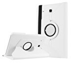 Gpack Samsung Galaxy Tab E T560 9.6 Kılıf Kapaklı Standlı 360 Dönebilen Koruma dn2