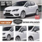 Seat İbiza MK4 2009-2017 Batman Yarasa Ayna Kapağı Piano Black ABS Plastik