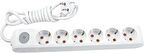 Viko 6 lı Anahtarlı Priz 3x1,5 mm Uzatma Beyaz 15 Mt.