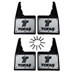 Tofaş Doğan Şahin Kartal 4'lü Perçinli Ön/Arka Paçalık Çamurluk Tozluk TFS1RX010YD