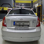 Sts Oto Aksesuar Hyundai Accent Era Bagaj Üstü Spoiler Bagaj Çıtası Piano Black