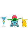 Pokemon Battle Figür Set Pikachu Horsea Ivysaur Pokemon Oyuncak Set
