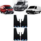 Fiat Ducato Bordo-Mavi Fosforlu 4'lü Paçalık Çamurluk Tozluk FIA0FX02704