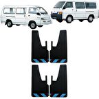 Mitsubishi L300 Bordo-Mavi Fosforlu 4'lü Paçalık Çamurluk Tozluk MIT0FX00904