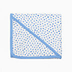 Puanlı Erkek Bebek Penye Battaniye (88x88cm)