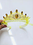 Boncuklu Prenses Kız Çocuk Taç