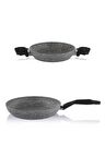 Schafer 26 cm Granit Tava ve 20 cm Sahan