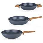 Seramik Tava Sahan Wok Seti Tava 28 CM Sahan 20 CM Wok 28 CM Sc ha fer