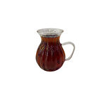 Borosilikat Cam Çay Bardağı – Isıya Dayanıklı Şeffaf Tasarım 6 Adet