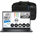 Dell Vostro 3520 Intel Core I5-1235U 8GB 1TB SSD 15.6" Fhd Ubuntu Taşınabilir Bilgisayar N1235VN3520EMEAU03 + Zetta Çanta