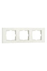 12 Adet Grano Beyaz Üçlü Çerçeve 12'li Paket / Set