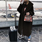 Kışlık Peluş Kadın Şık Ceket