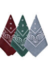 Şal Desenli, Etnik desen bandana seti