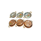 Bakır Kahvaltı Takımı Prinç Kulplu Bakır Kahvaltılık Özel El Işleme 6 Parça Bakır Çerezlik Safir Bakırcılık Safir Çay Kazanları