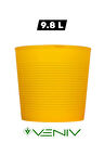 Dekoratif Kırılmaz Esnek Saksı 9.8 L
