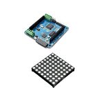 Colorduino LED RGB Dot Matrix Sürücü Kartı + 5mm 8x8 RGB LED