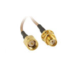 SMA Erkek - Dişi Pigtail WLAN Ağ RF Anteni RG316 Koaksiyel Kablo 10cm