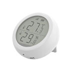 ZigBee Akıllı Termometre LCD Ekranlı Wi-Fi Sıcaklık ve Nem Ölçer