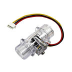 YF-S201C G1/2 1-30L/dk 5-15V Şeffaf Su Akış Sensörü