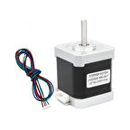 NEMA17 JK42HS48-1684-08AF 42BYG D Shaft Step Motor 1.68A - 48mm