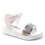 Artico Pingu Gloria Pembe Taşlı Kız Çocuk Sandalet