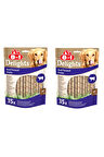 8in1 Delights Beef Twisted Sticks Biftekli Burgu Köpek Ödülü 35 Li X 2 Paket
