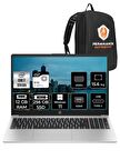 HP 250 G10 Intel Core i7 1355U 12GB RAM 256GB SSD 15.6'' FHD W11HOME 8A541EA & PER4 ÇANTA