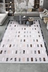 YoudayHomeCollection ROXSTONE Model Oturma Odası Halısı — EBAT: 80X80