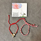 Uretti - Özlem 9422 - 2645 El Yapımı Marteniçka Dilek Şans Bilekliği  - Yıldız