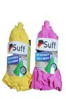 Suff Mikrofiber Medium Havlu Mop Yedek 2 Adet