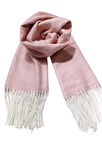 Pembe İnce Dokulu Yumoş kadin Atkı(180*45)