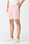 Erkek Raht Kesim Şort Pembe