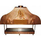 Pimak Bakır Izgara Açık 120 x 45 x 120 (cm)