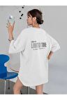 Unisex Lımıted Tıme Baskılı Oversize Tshırt