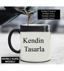 Kendin Tasarla Sihirli Kupa Bardak