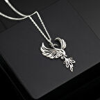 925 Ayar Gümüş Anka Kuşu Özel Seri Kolye