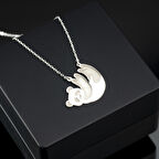 925 Ayar Gümüş Panda Kolye Özel Tasarım