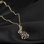 925 Ayar Gümüş Tavşan Kolye Özel Tasarım