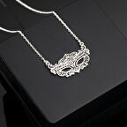 925 Ayar Gümüş Maske Kolye Özel Tasarım