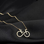 925 Ayar Gümüş Bisiklet Kolye Özel Tasarım