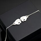 925 Ayar Gümüş Boks Eldiveni Harf Kolye Özel Tasarım