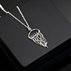 925 Ayar Gümüş Deniz Anası Figürlü Kolye Özel Tasarım