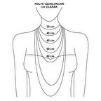 925 Ayar Gümüş Lotus Çiçeği İsim Kolye Özel Tasarım