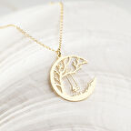 925 Ayar Gümüş Salıncaklı Ağaç Kolye Özel Tasarım