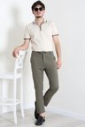 Modi Green Dokuma Beli Lastikli Erkek Jogger Pantolon Koyuhaki - 42515.2091.