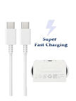 Samsung Galaxy S23 Ultra ve S23 Plus Uyumlu 45 Watt Hızlı Şarj Kablosu