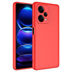 Gpack Xiaomi Redmi Note 12 Pro Plus 5G Kılıf Mara Lansman Silikon Mat Soft Kamera Korumalı