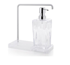 Primanova luna süngerlikli askılı mutfak sıvı sabunluk dispenser şeffaf