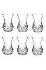 Paşabahçe timeless kesme kristal çay bardağı - 6 lı çay bardak 42881