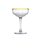 Paşabahçe timeless gold ayaklı kadeh bardak- sunum bardağı 4 lü 440236gld